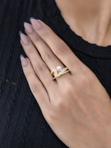 Monaco Wave Ring