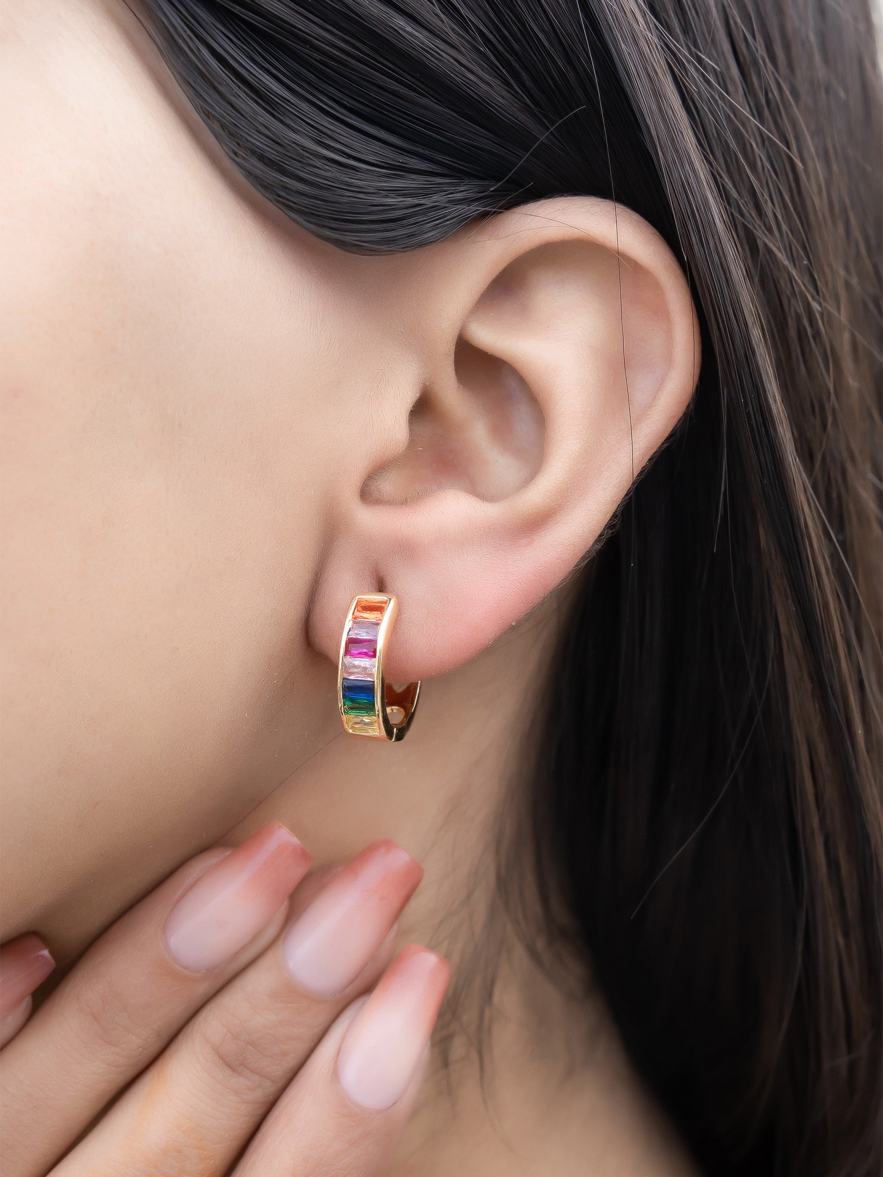 Mini Rainbow Hoops