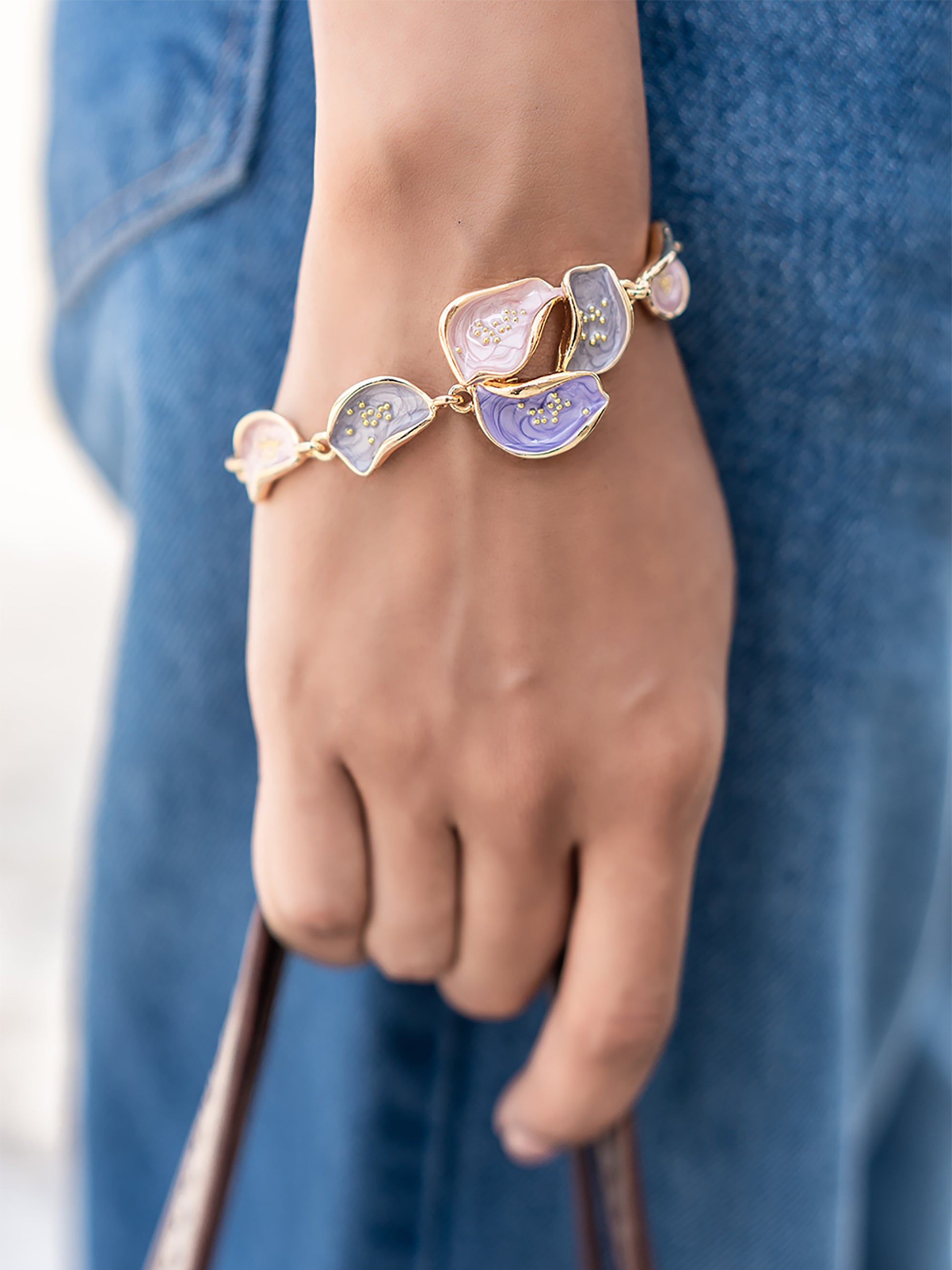 Iris Petal Bracelet