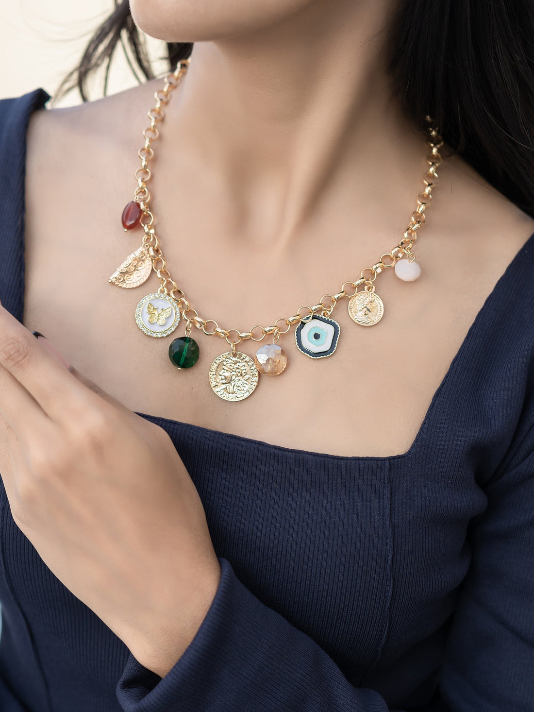 Evil Eye Charm Chain