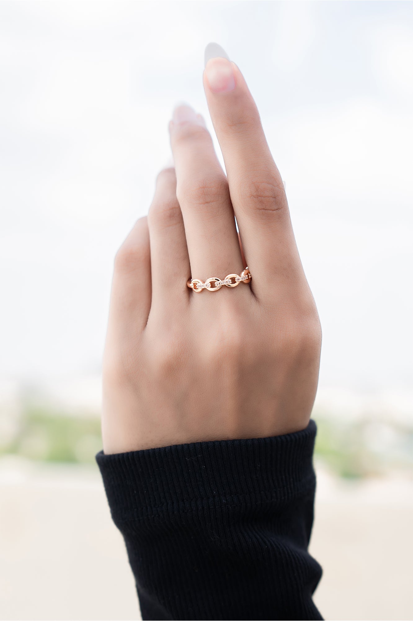 Luxe Link Crystal Band