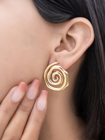 Golden Mirage Studs