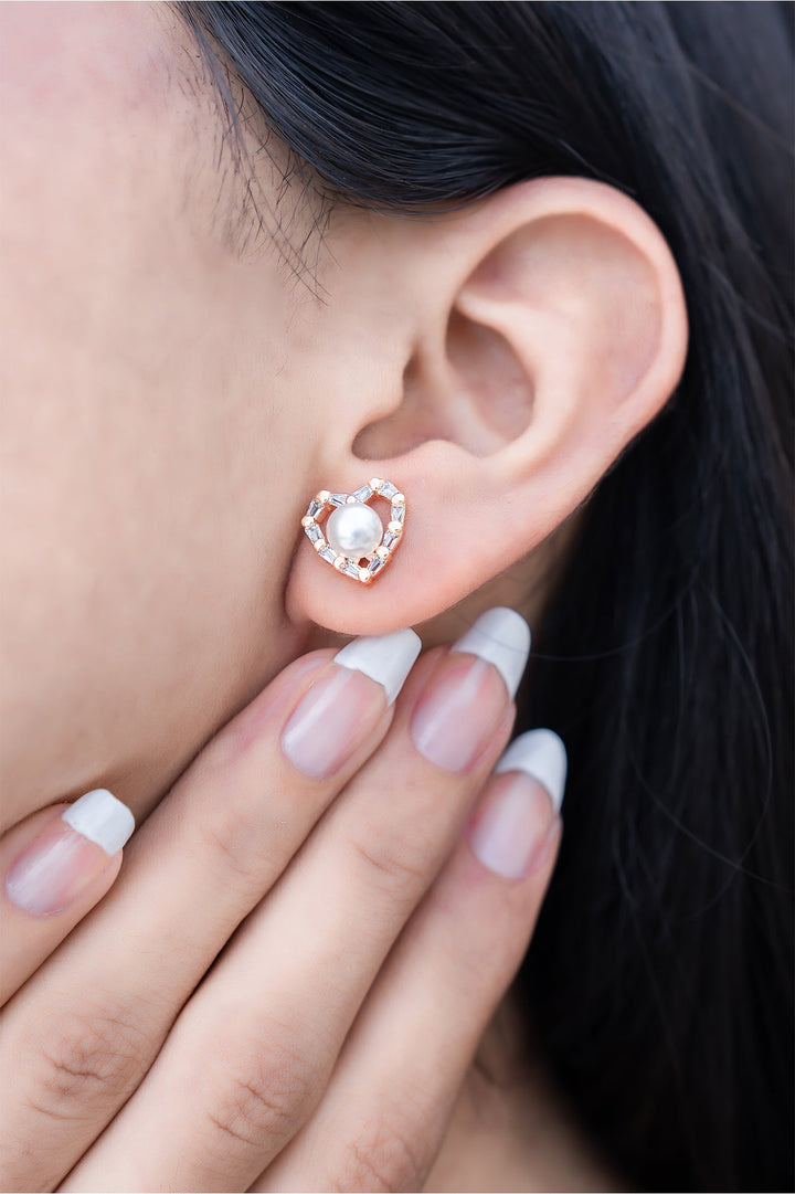 Pearl Amour Studs