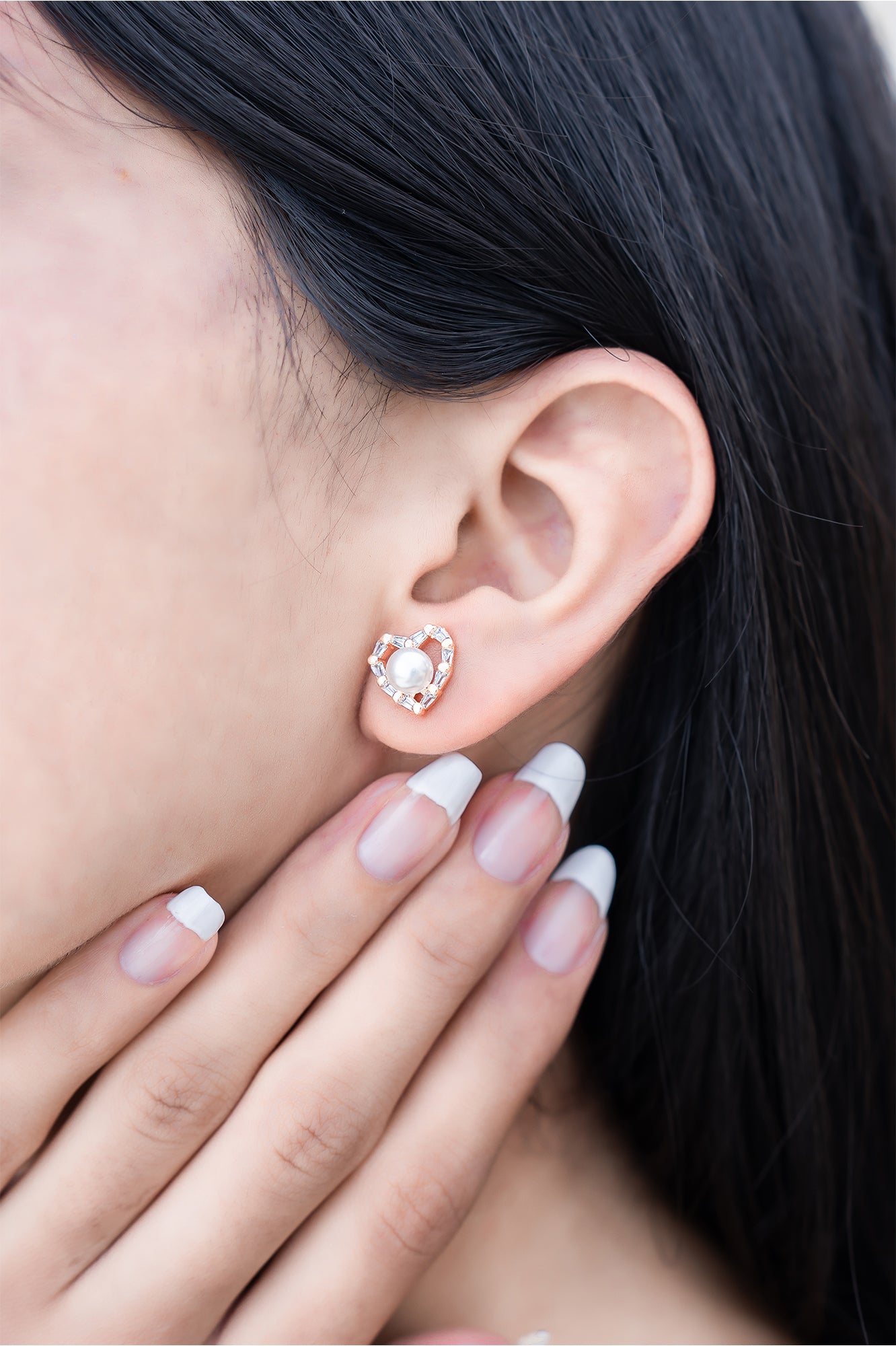Pearl Amour Studs
