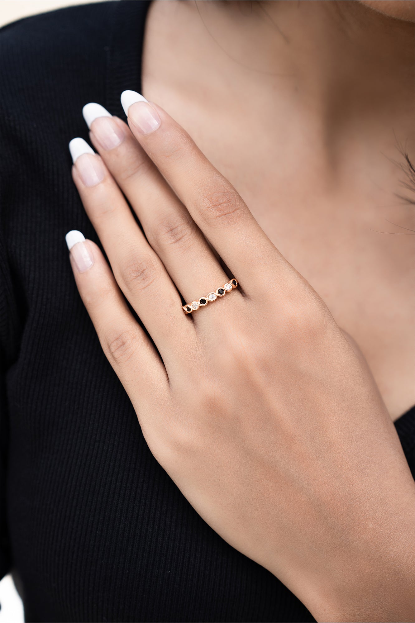 Twilight Twist Ring