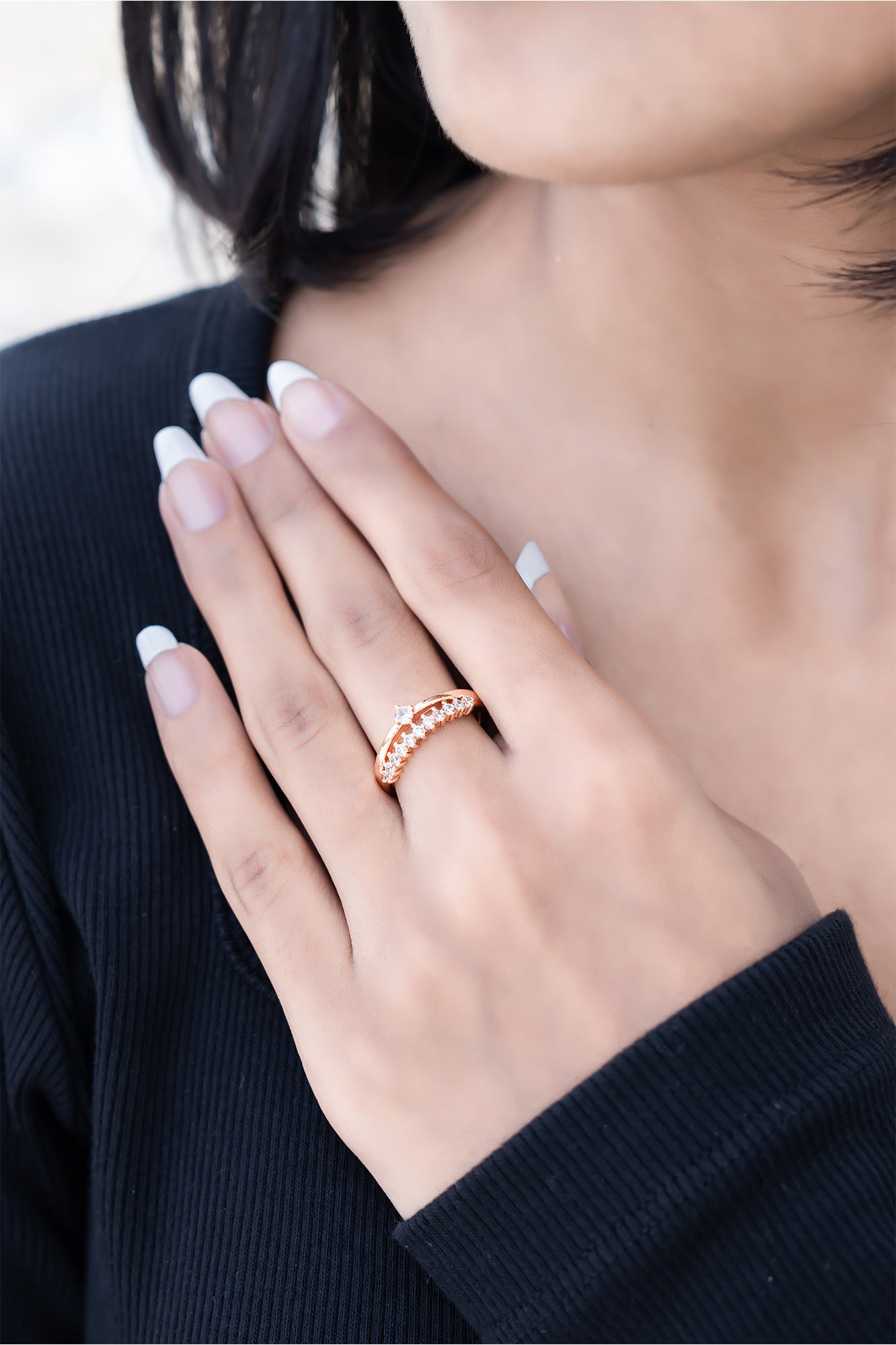 Demi Crown Ring