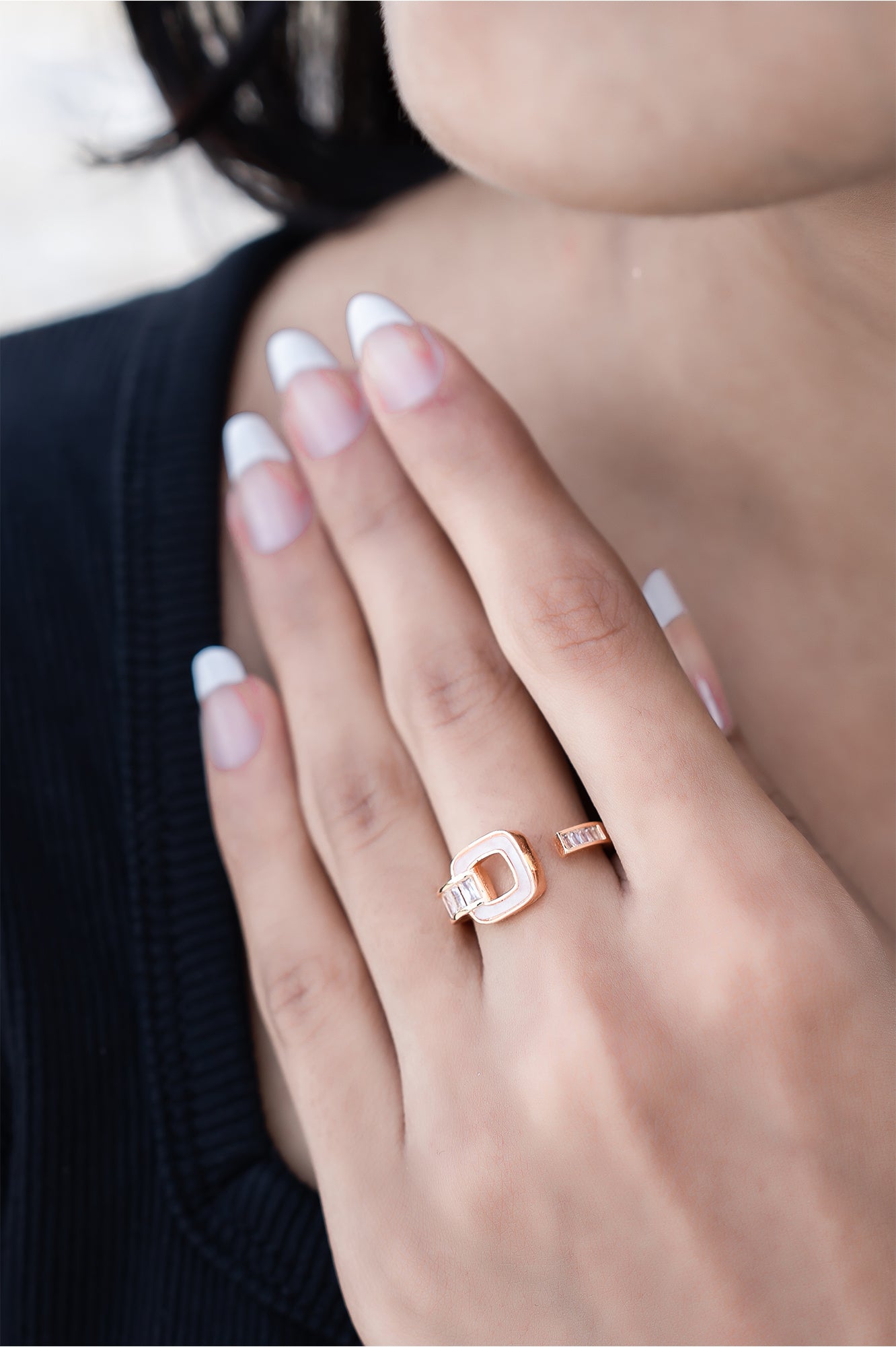 Santorini Glow Ring