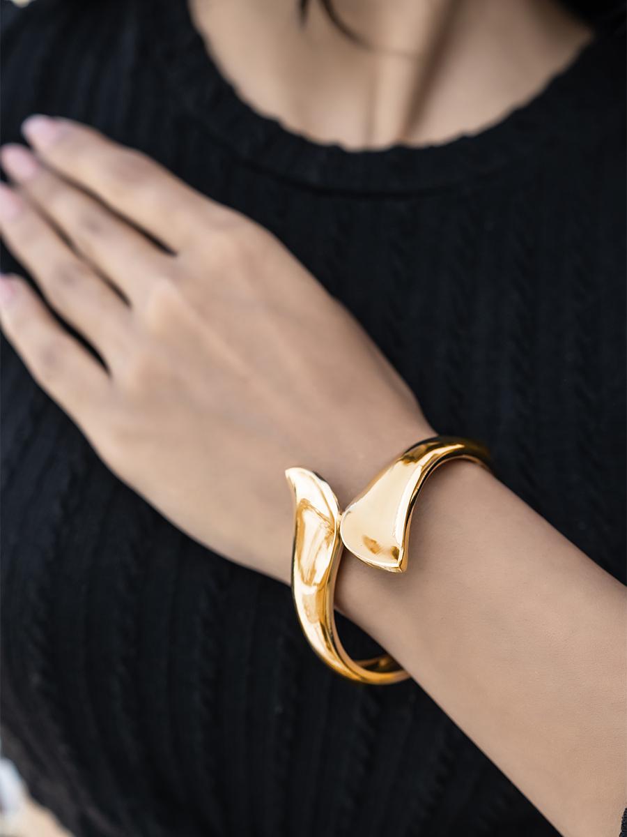 Wave Form Cuff Bracelet