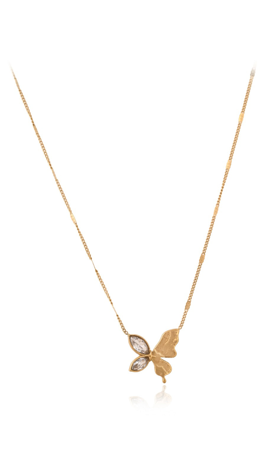 Lily Wings Pendants with Chain