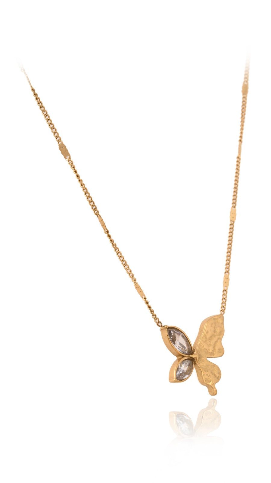 Lily Wings Pendants with Chain