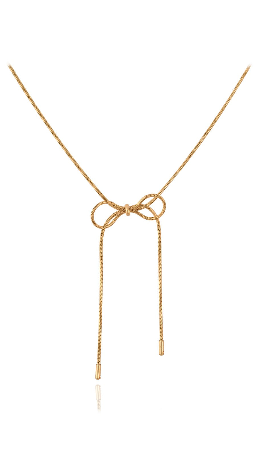 Petal Knot necklace