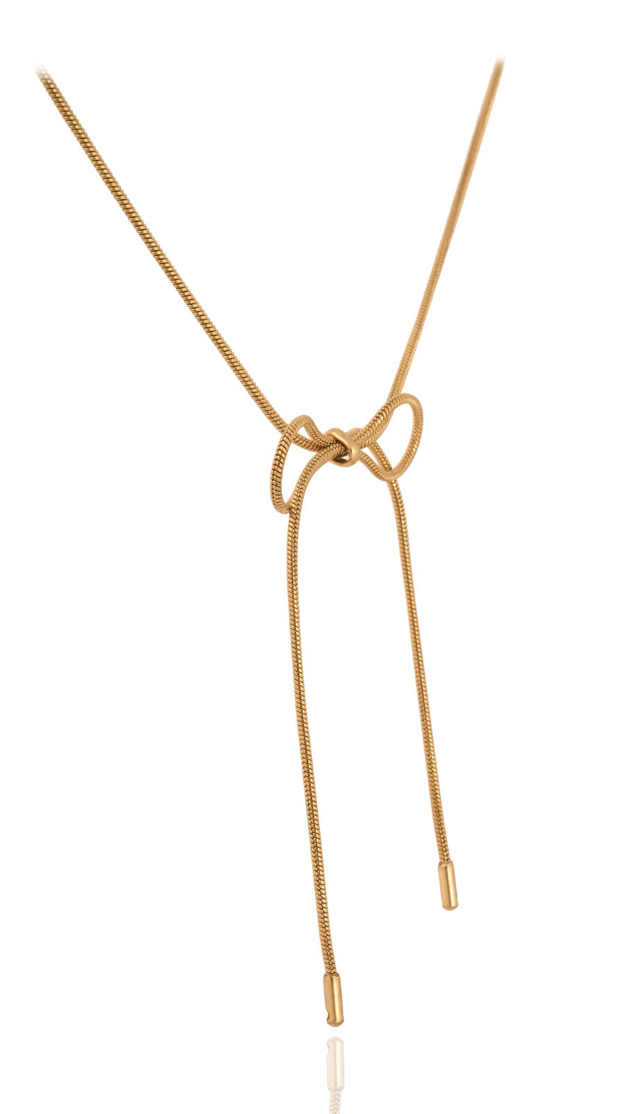 Petal Knot necklace